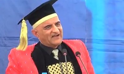 Funny speech during convocation at NED University went viral