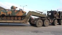 İdlib Sınırına Komando ve Zırhlı Araç Sevkıyatı (2)