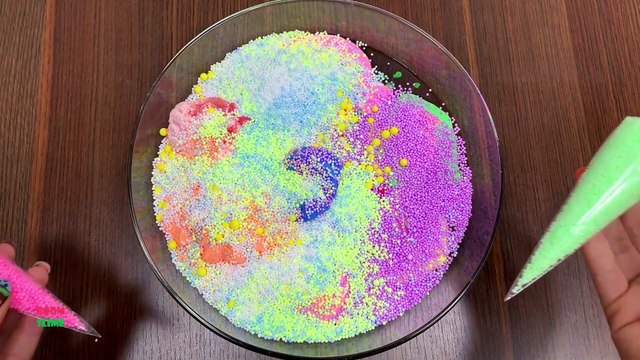 SATISFYING SLIME WITH LONG BALLOONS || MIXING RANDOM THINGS INTO CLEAR SLIME