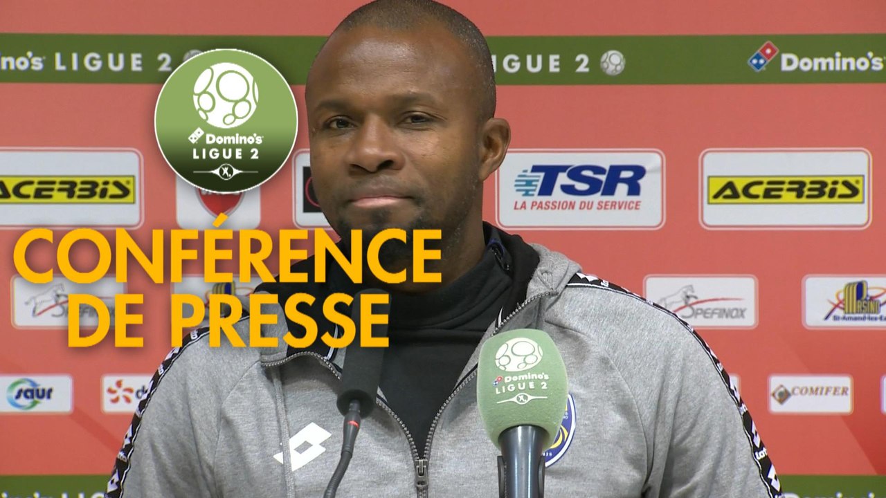 Conférence de presse Valenciennes FC - FC Socha...