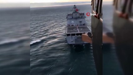 Deniz Kuvvetlerinden Ege Denizi'nde nefes kesen tatbikat