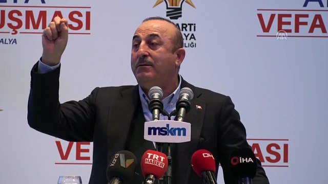 Çavuşoğlu: 'Türk Bayrağının dünyanın her yerinde dalgalanmasına vesile olduk' - ANTALYA