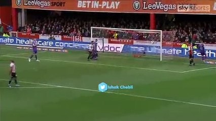 Joli but de Said Benrahma aujourd'hui face à Stoke city
