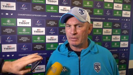 5e j. - Cotter : "Contre Edimbourg, ça va taper fort"