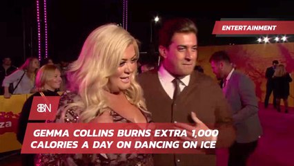 Gemma Collins Is Literally Burning Up The Ice