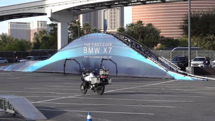 BMW Demonstrates Riderless R1200GS At 2019 Consumer Electronics Show In Las Vegas