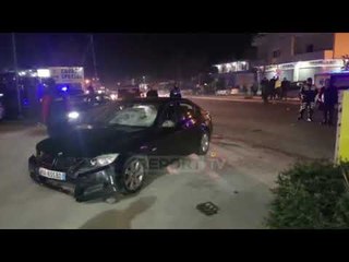 Report Tv - Aksident në Durrës, makina përplas këmbësorët, 2 të vdekur