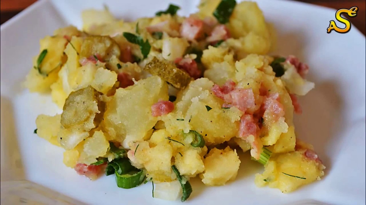 Kartoffelsalat rezept | klassischer kartoffelsalat | bayrischen kartoffelsalat