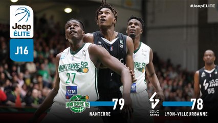 Jeep® ÉLITE : Nanterre vs Lyon-Villeurbanne (J16)