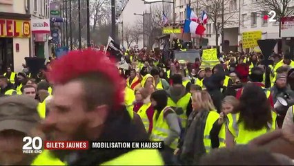 "Gilets jaunes" : mobilisation en hausse pour l'"acte 9" de la mobilisation