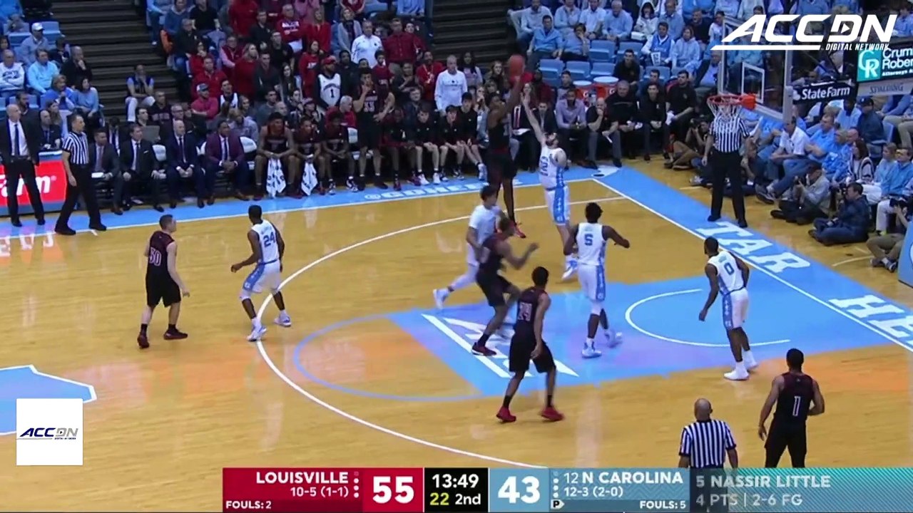 Louisville's Steven Enoch Finishes With Monster Dunk Against UNC