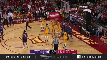Kansas State vs. No. 20 Iowa State Basketball Highlights (2018-19)