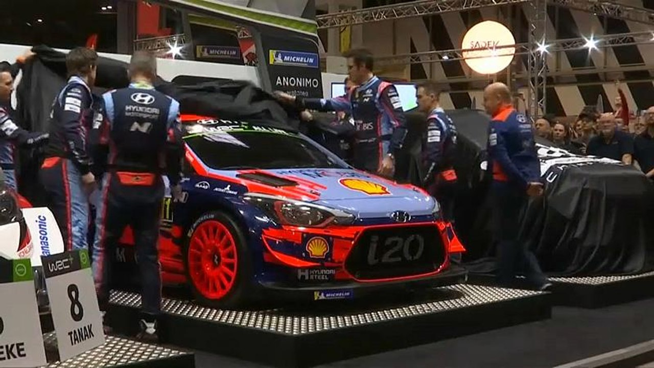 WRC Präsentation 2019 in Birmingham