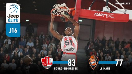 Jeep® ÉLITE : Bourg-en-Bresse vs Le Mans (J16)