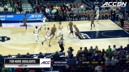 Boston College vs. Notre Dame Basketball Highlights (2018-19)