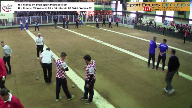 Premières parties de poules, 38ème Trophée Charles Béraudier, Lyon Sport Métropole 2019