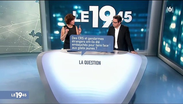 Des CRS et gendarmes étrangers pour faire face aux gilets jaunes ?
