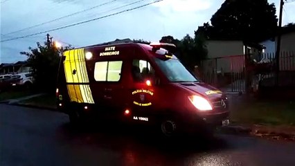 Agredida pelo companheiro, mulher é levada ao hospital com suspeita de fratura