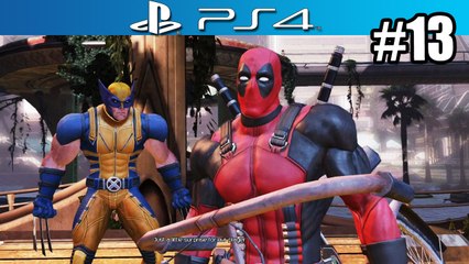 Deadpool PS4 Remastered #13 — DeadPool Meets Wolverine {Gameplay Walkthrough}