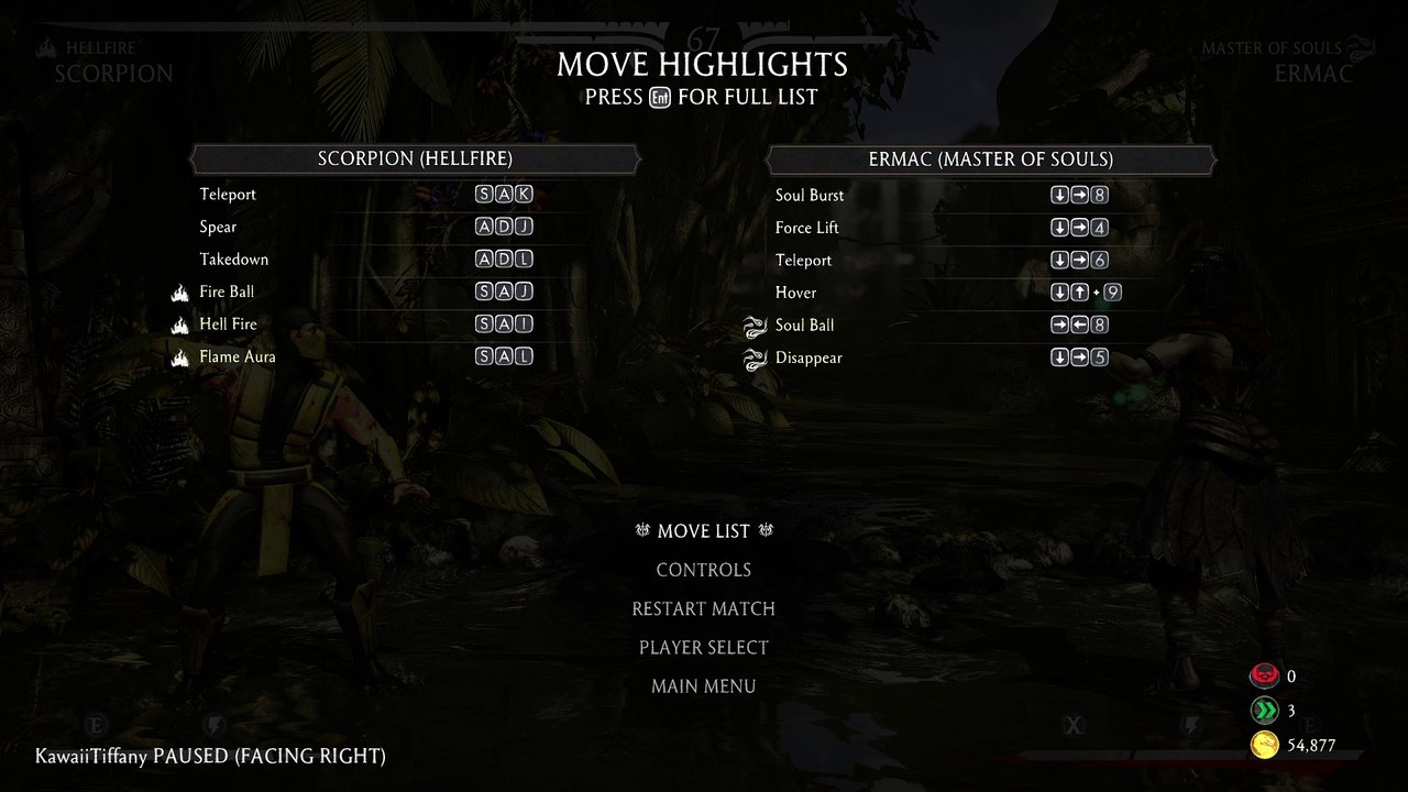 MKX - Scorpion's Brutality On Ermac