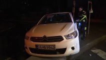 Bakırköy'de polisten kaçan alkollü sürücü kaza yapınca yakalandı - İSTANBUL
