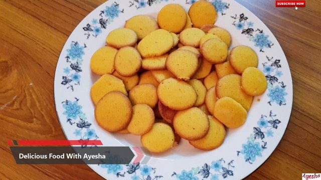Egg Biscuits Recipe | Coin Biscuits | Beans biscuit | Coin Biscuit Recipe