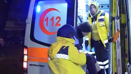 Ankara'da polis-şüpheli kovalamacası kazayla bitti - ANKARA