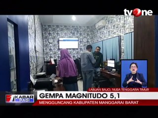 Gempa 5,1 SR Guncang Manggarai NTT