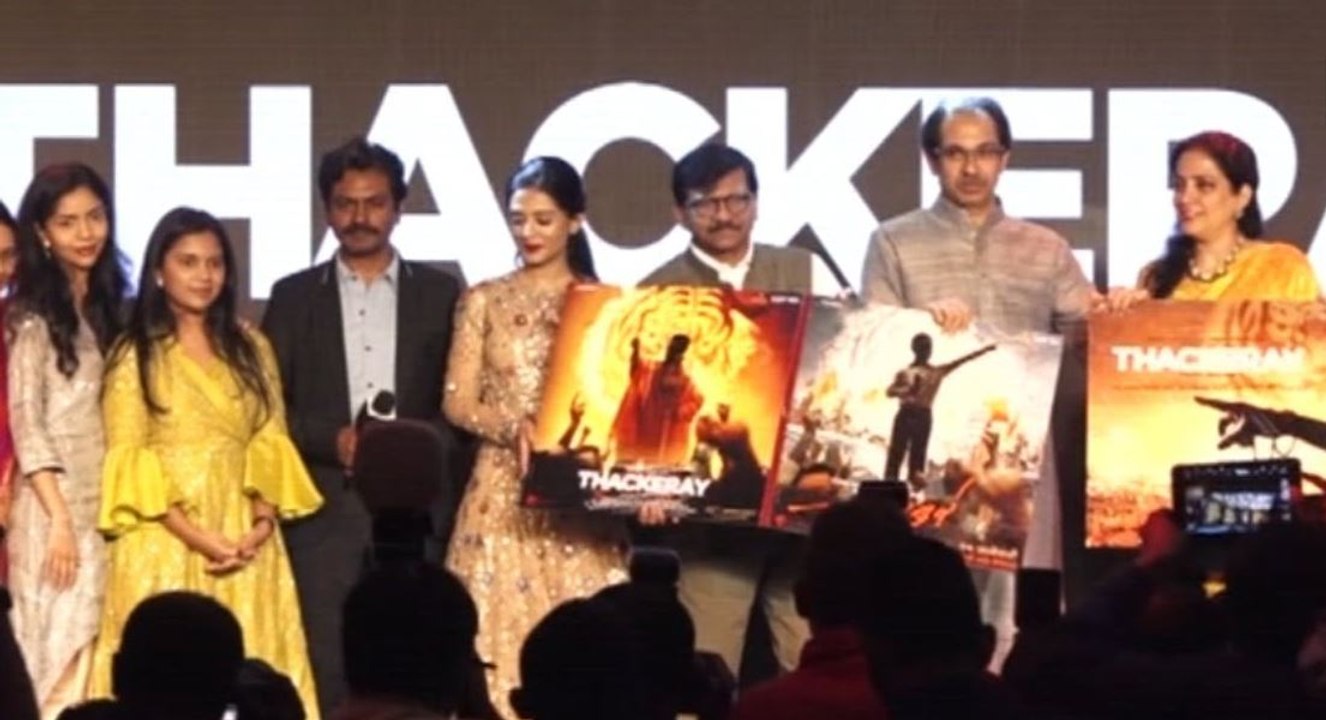 Uddhav, Aaditya, Nawazuddin gather at ‘Thackeray’ music launch