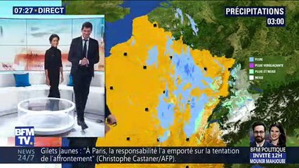 La météo pour ce dimanche 13 janvier 2019