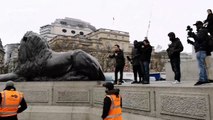 British journalist Owen Jones subjected to homophobic chant by pro-Brexit protester