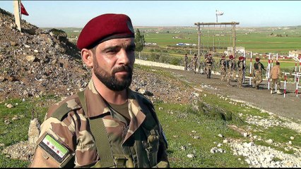 Turkish forces conduct military exercises on Syria border