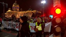 Sexto fin de semana de protestas antigubernamentales en Serbia