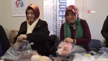 Eskişehir'den Mülteci Kamplarına Yardım Eli, Mülteciler İçin Günlerce Örgü Ördüler