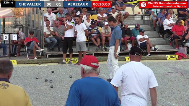 International de Nyons 2018 : 32e CANO vs CHEVALIER