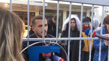 Ora News - Studenti i ngujuar te Ekonomiku: E kemi futur ushqimi nga dritarja e banjës