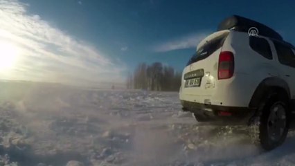 'Off-road'culardan kış turizmine destek - ERZURUM