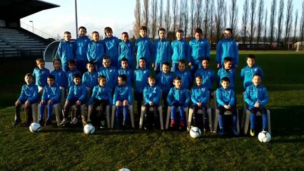 Chant de nos jeunes U10-11 lors de la photo de groupe 2018 - 2019. Chalalalalalalllaaa USMB