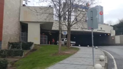 Avm Otoparkında Yangın Paniği