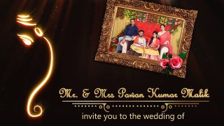 Best Traditional Hindu Wedding Invitation Video _ VG-717