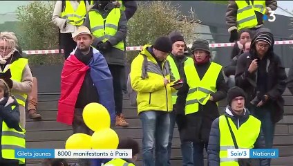 "Gilets jaunes" : 8 000 manifestants à Paris pour l’acte 9