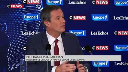 Nicolas Dupont-Aignan : "Il y a une force très puissante dans le pays, pour changer le pays"