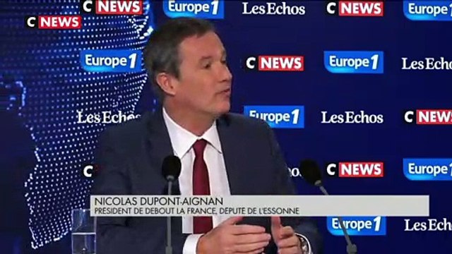 Nicolas Dupont-Aignan : Il y a une force très puissante dans le pays, pour changer le pays
