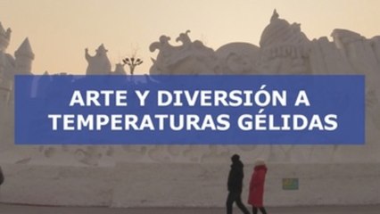 Arte y diversión a temperaturas gélidas