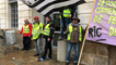 Manifestation des Gilets jaunes du Morbihan à Auray