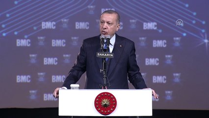 Erdoğan: 'Yüzde 80'leri bulan (savunma sanayi) dışa bağımlılık oranımızı, yüzde 35'ler seviyesine düşürdük' - SAKARYA