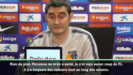 Transferts - Valverde calme les rumeurs : ''Neymar est un joueur du PSG''