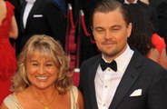 Leonardo DiCaprio's mother soaks fans