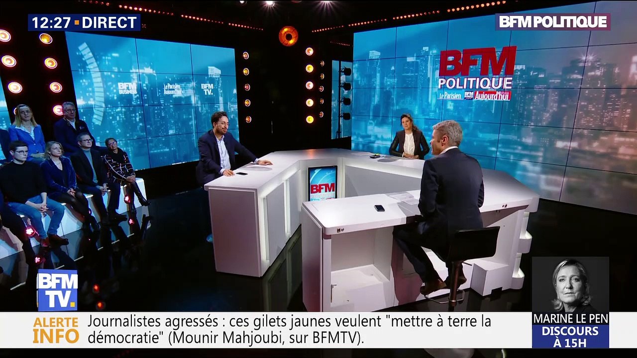 Politiques au quotidien: Les gilets jaunes "commencent à s'organiser pour lutter contre la violence", Mounir Mahjoubi