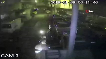 Bombalı saldırı kamerada